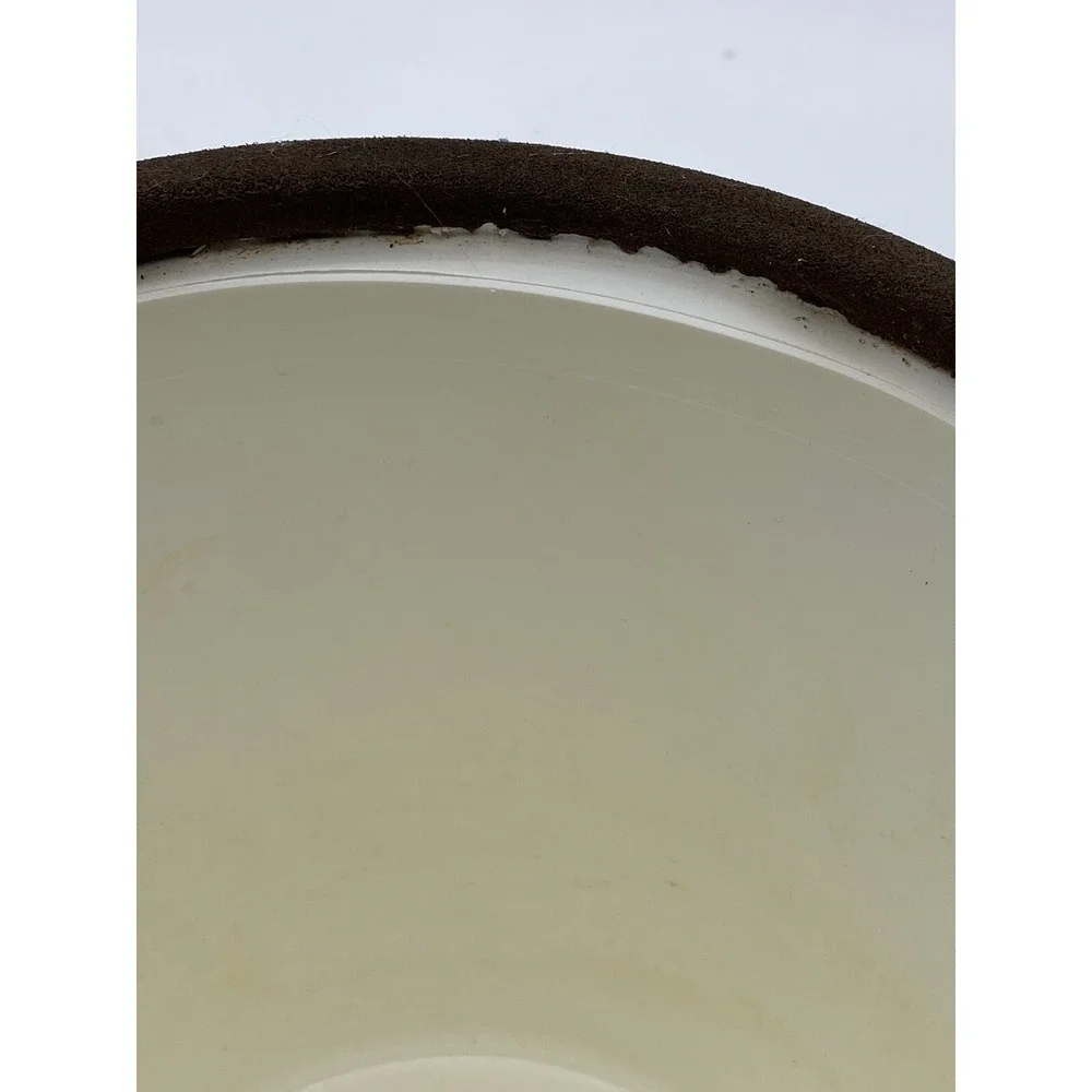 Vintage 60s Norman R. Wamer Ice Bucket Brown Canada Geese‎ MCM Barware Man Cave